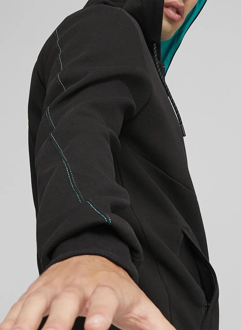AMG Petronas Formula 1 Team  AMG Hooded Sweat Jacket Black for Men | Best Price UAE
