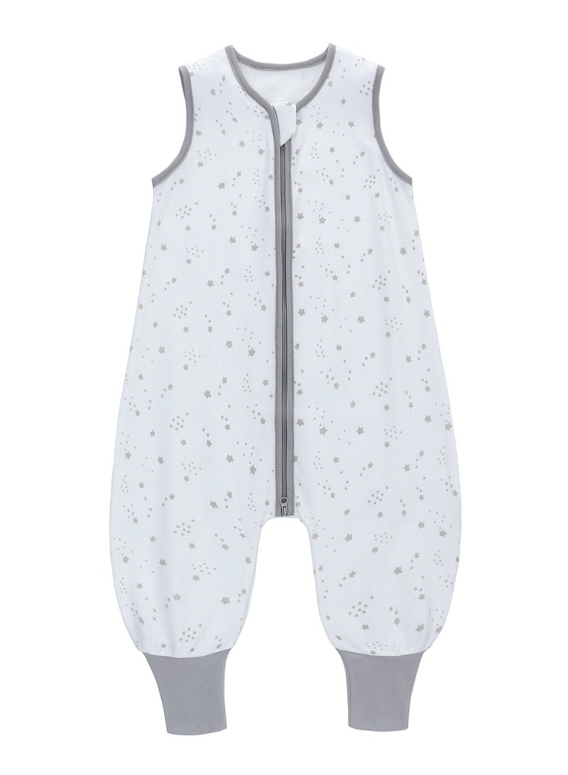 Miracle Baby 100% Cotton Sleeveless Baby Sleeping Bag With Leg Kids Soft Wearable Sleeping Sack with Zipper  2-4T - Image 2