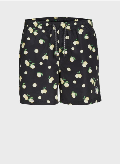 Printed Swim Shorts