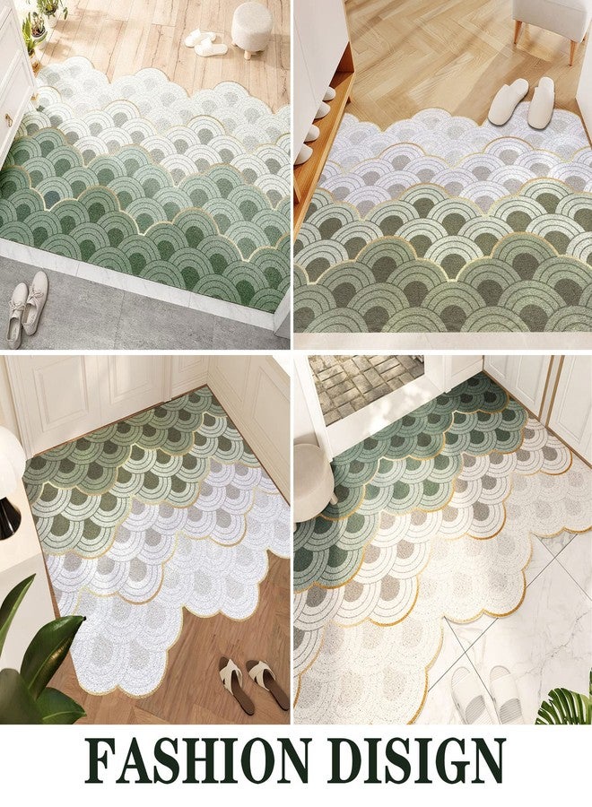 THRILRUG PVC Durable Outdoor Door Mat 47"x35",Welcome Mat Non-Slip Absorbent Resist Dirt Entrance Rug,Low-Profile Front Door Mat Outdoor for Back Door Inside Floor Rugs for Entryway - Image 2