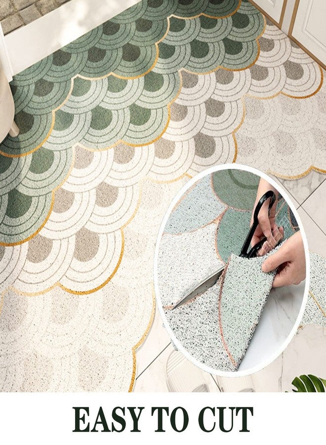 THRILRUG PVC Durable Outdoor Door Mat 47"x35",Welcome Mat Non-Slip Absorbent Resist Dirt Entrance Rug,Low-Profile Front Door Mat Outdoor for Back Door Inside Floor Rugs for Entryway - Image 5