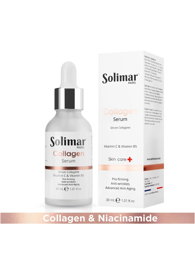 Solimar Paris Collagen Serum – Firming & Anti-Aging Facial Serum, 30ml - Image 1