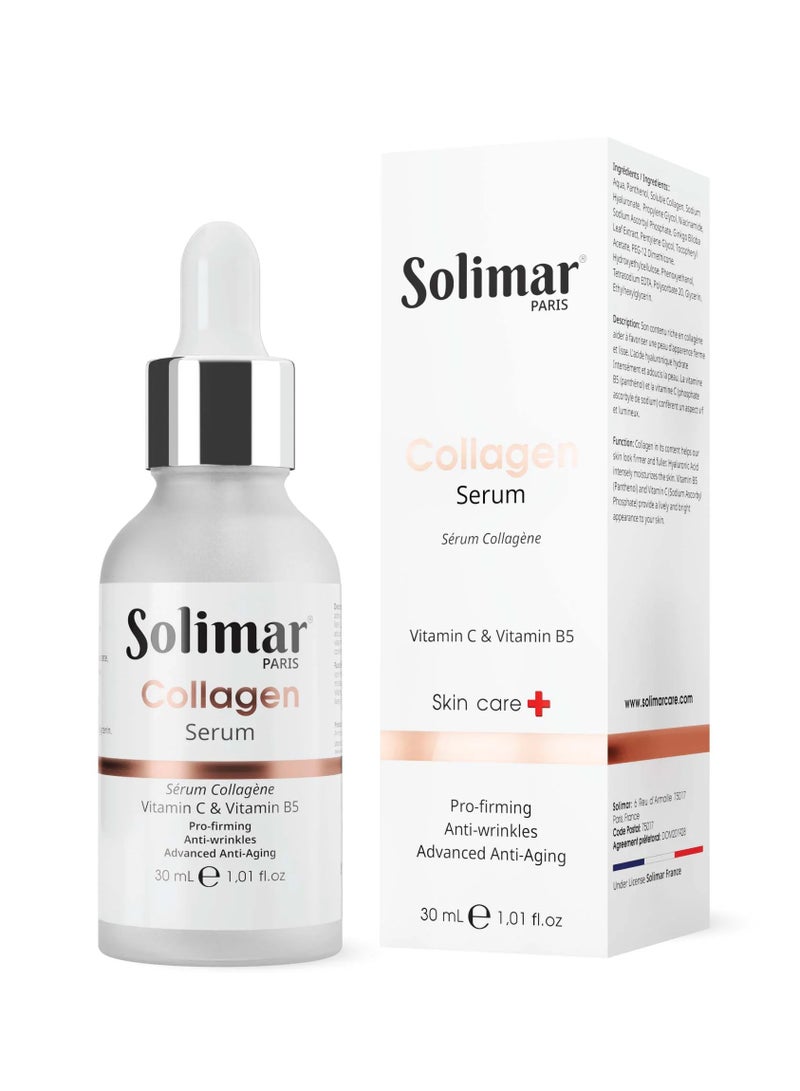 Solimar Paris Collagen Serum – Firming & Anti-Aging Facial Serum, 30ml - Image 2