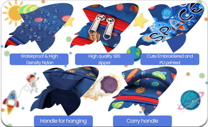 Frantic RR4Zipper Waterproof Polyester 26 L School Backpack School Bag Daypack Picnic Bag For Boys & Girl - Image 5