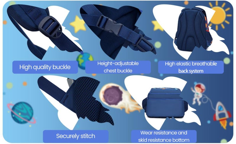 Frantic RR4Zipper Waterproof Polyester 26 L School Backpack School Bag Daypack Picnic Bag For Boys & Girl - Image 4