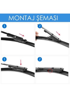 SENTINEL Mercedes Glk Banana Wiper Set (2014-2016)  - Image 3