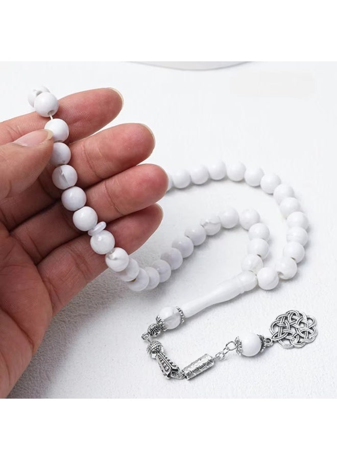 Mecrt Acrylic Islamic Rosary Prayer Beads – 45 Beads Muslim Tasbih