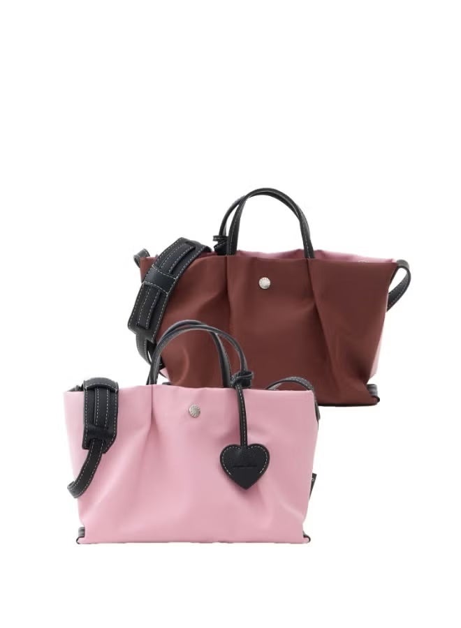 anello Legato Largo Two-Tone Mini Shoulder Bag, Handbag, Crossbody Bag - Image 1