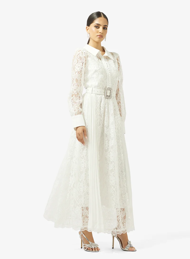 خزانة Lace A-line Dress