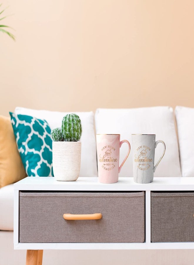 Maustic House Warming Gifts New Home, New Home Gift Ideas for Women Men Couple, Housewarming Gifts, Closing Gift for House Buyers, First Apartment Essentials, 14 Oz Pink & Gray - Image 3