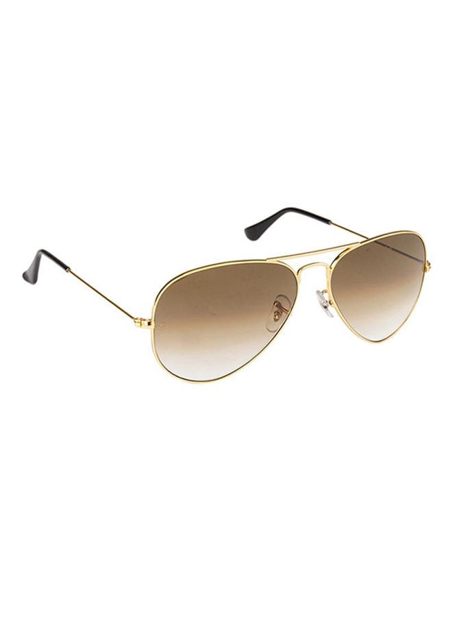 Ray-Ban Unisex Full Rim Pilot Sunglasses - RB3025 001/51 58 - Lens Size: 58 mm - Gold - Image 2