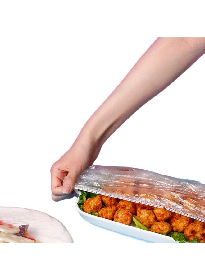 Yekee Yijie Food-Grade Cling Film Set 120 Pieces, Disposable Self-Sealing Food Storage Bags, Universal Size, Y-8095 - Image 1