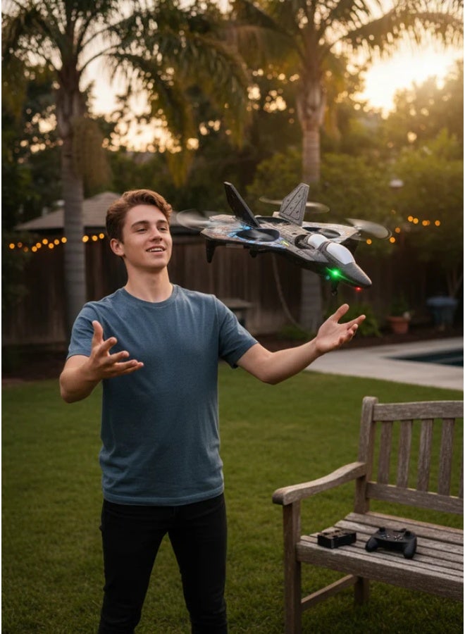 High-Speed   Drone with Instant Vertical Takeoff – Dual Battery Pack, Color-Changing LED Lights, and 3D Flip Function – Ultimate Aerial Fun for Kids, Teens & Adults – Night Flight Ready Quadcopter - Image 3