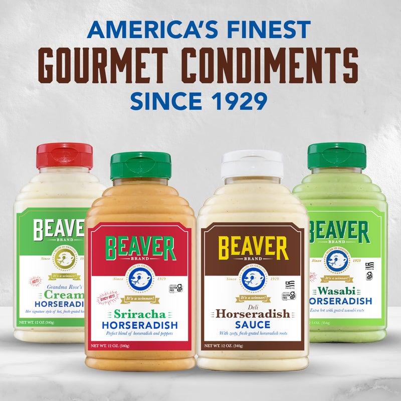 Beaver Deli Horseradish Sauce, 12 Oz Squeeze Bottle - Image 2