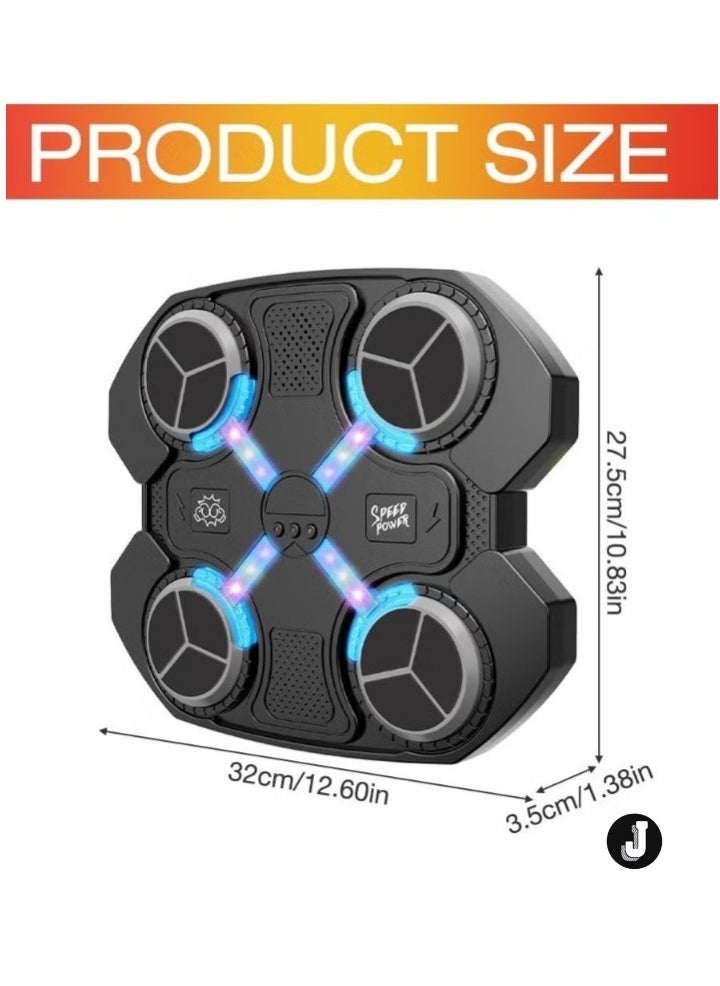 JAJEEK "Smart Bluetooth Boxing Machine with Wall Mount – Interactive Target System with Gloves for Home & Gym" - Image 2