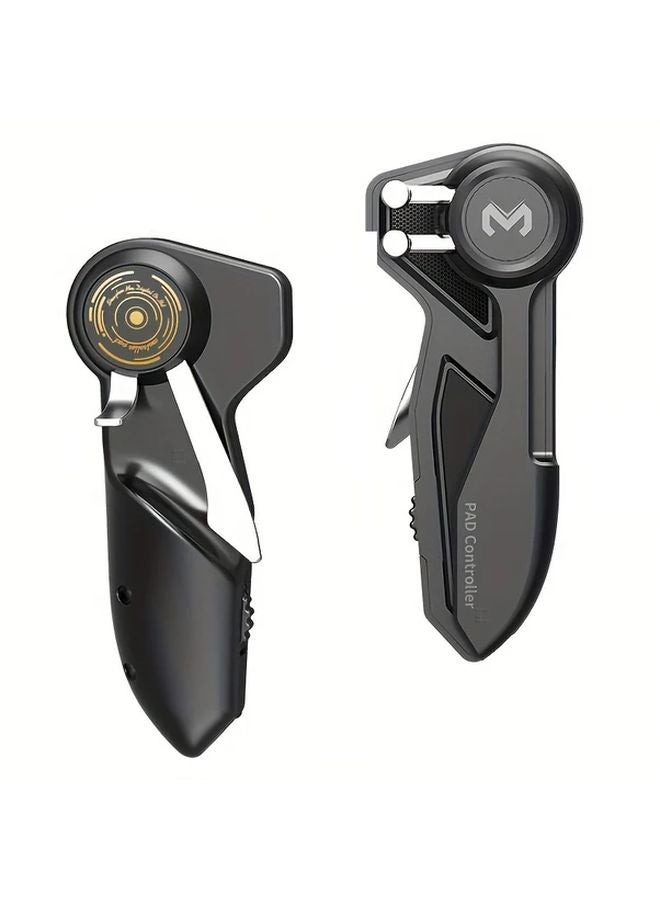 جهاز تحكم ألعاب بلاك سيكس فينجر بستة أزرار، مقبض ذو مشغل عالي الحساسية لأجهزة آيباد والتابلت ولعبة PUBG - Image 1