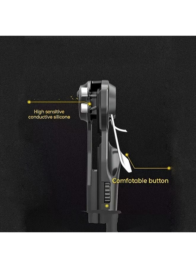 جهاز تحكم ألعاب بلاك سيكس فينجر بستة أزرار، مقبض ذو مشغل عالي الحساسية لأجهزة آيباد والتابلت ولعبة PUBG - Image 5