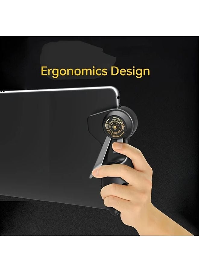 جهاز تحكم ألعاب بلاك سيكس فينجر بستة أزرار، مقبض ذو مشغل عالي الحساسية لأجهزة آيباد والتابلت ولعبة PUBG - Image 4