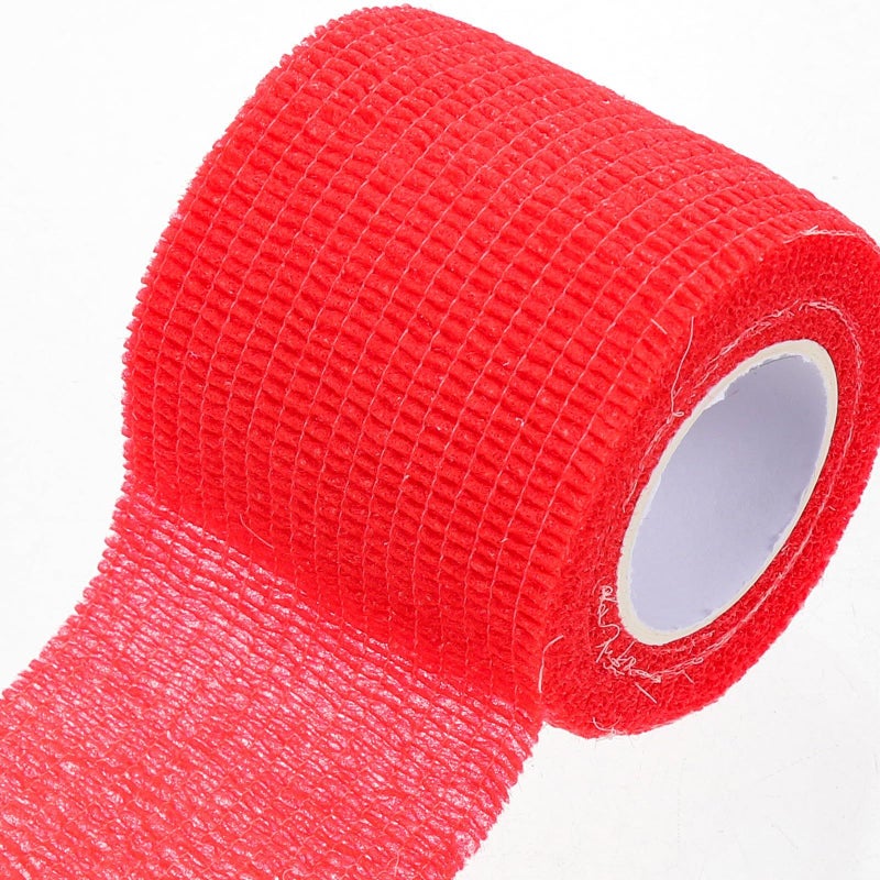 Self Adhesive Cohesive Bandage 5cm X 4.5m 12 Rolls Waterproof Breathable For Pets - Image 4