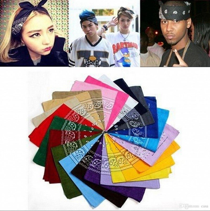 Boolavard 1s, 6s, 9s or 12 Pack Cowboy Bandanas Bandana with Original Paisley Pattern - Image 5