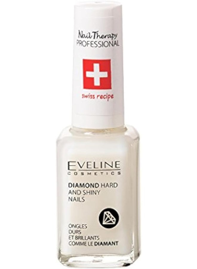 Eveline Cosmetics Nail Therapy Diamond Hard and Shiny Nails - Image 2