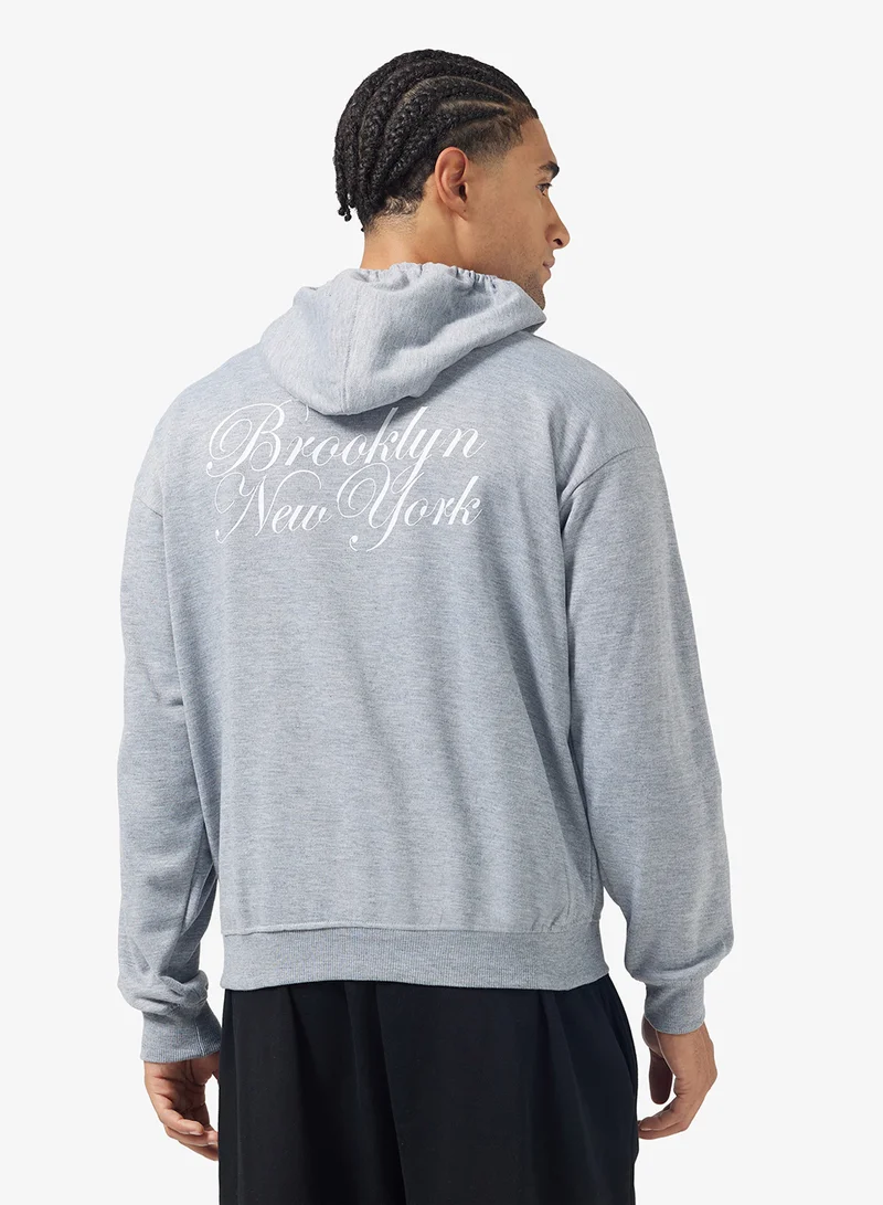 سفنتي فايف Back Graphic Hoodie