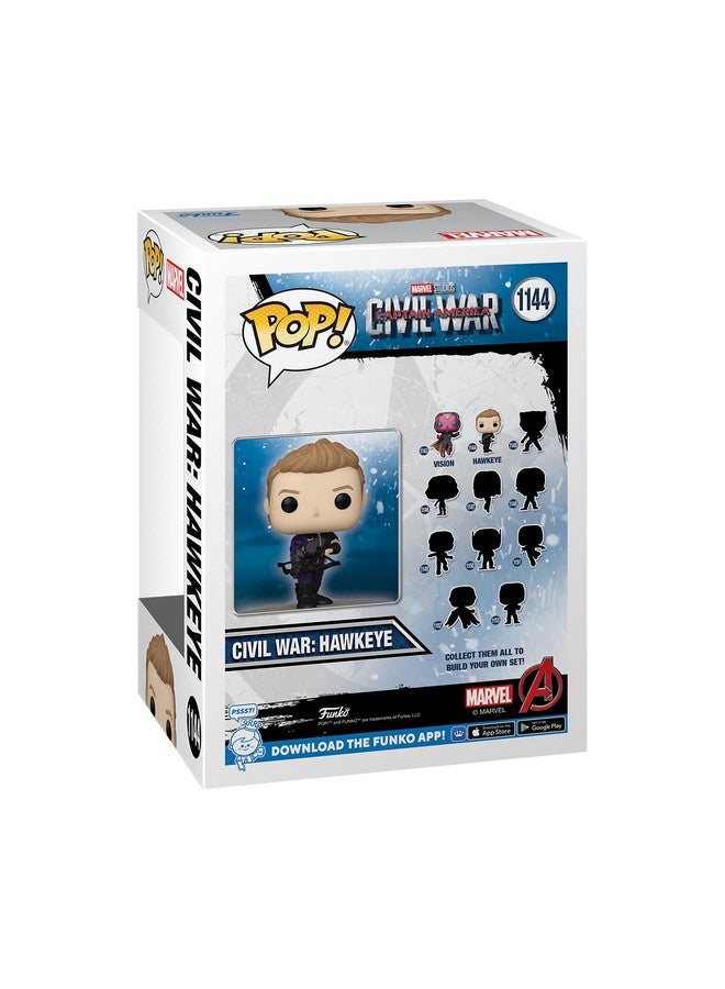 Funko فانكو بوب مارفل: كابتن أمريكا: حرب أهلية بناء مشهد - شخصية هوك آي 2 من 12 - حصرية أمازون - تمثال فينيل قابل للجمع - فكرة هدية - منتجات رسمية - ألعاب للأطفال والبالغين - Image 4