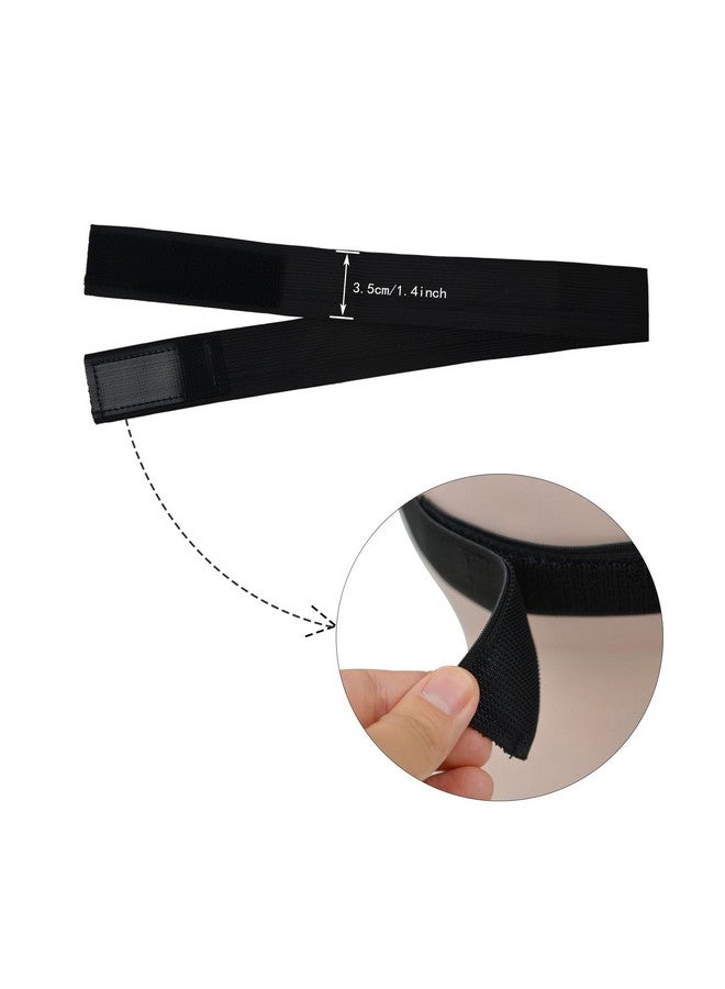 YTBYT 3 Pcs Elastic Band Lace Melting Bands Adjustable Wig Headbands for Lace Frontal Laying (Width 1.4 Inch) - Image 4