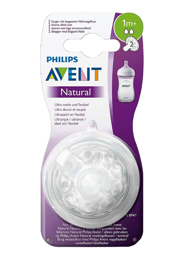 Philips Avent Natural Slow Flow Teat - 1 month+ - Image 5