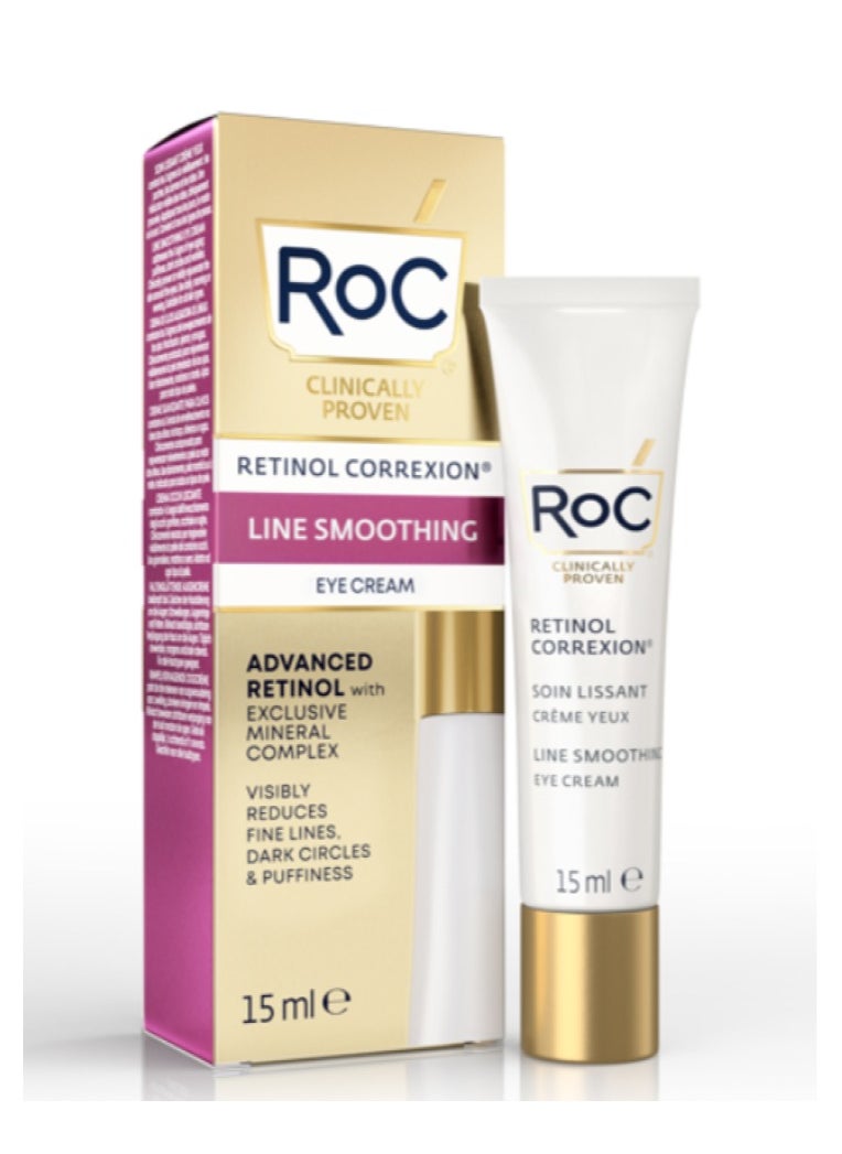 RoC - Roc Retinol Correxion Line Smoothing Eye Cream 15ml - Image 1