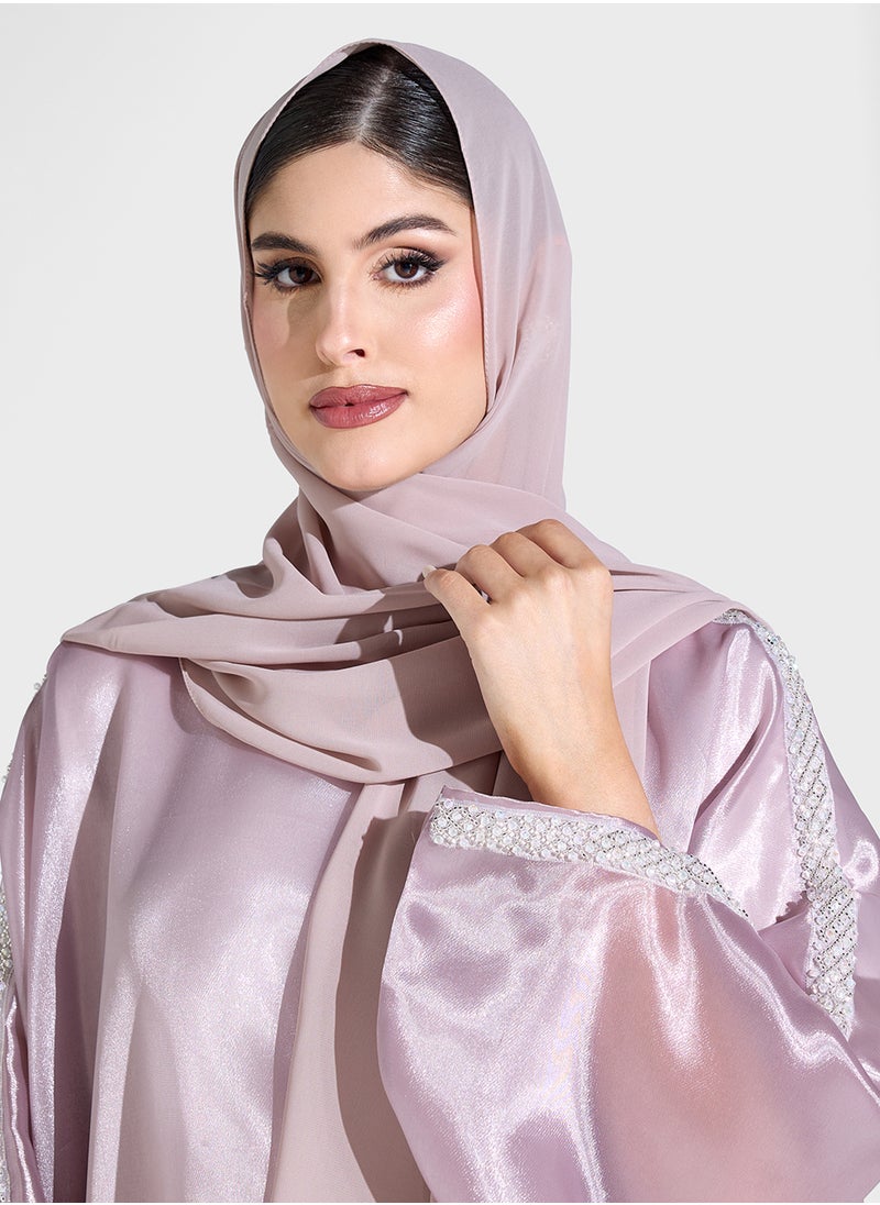 Khizana - Embellished Kaftan With Sheila - Image 1