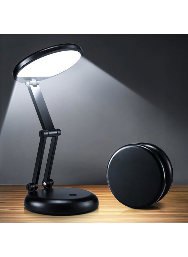 One Fire Rechargeable Lamp,3600mAh Battery Operated Lamp,Wireless Lamp Battery Powered Lamp,Dimmable LED Desk Lamp Desk Light,LED Table Lamp Cordless Lamp,Battery Lamp Portable Light,Desk Lamps for Home Office - Image 1
