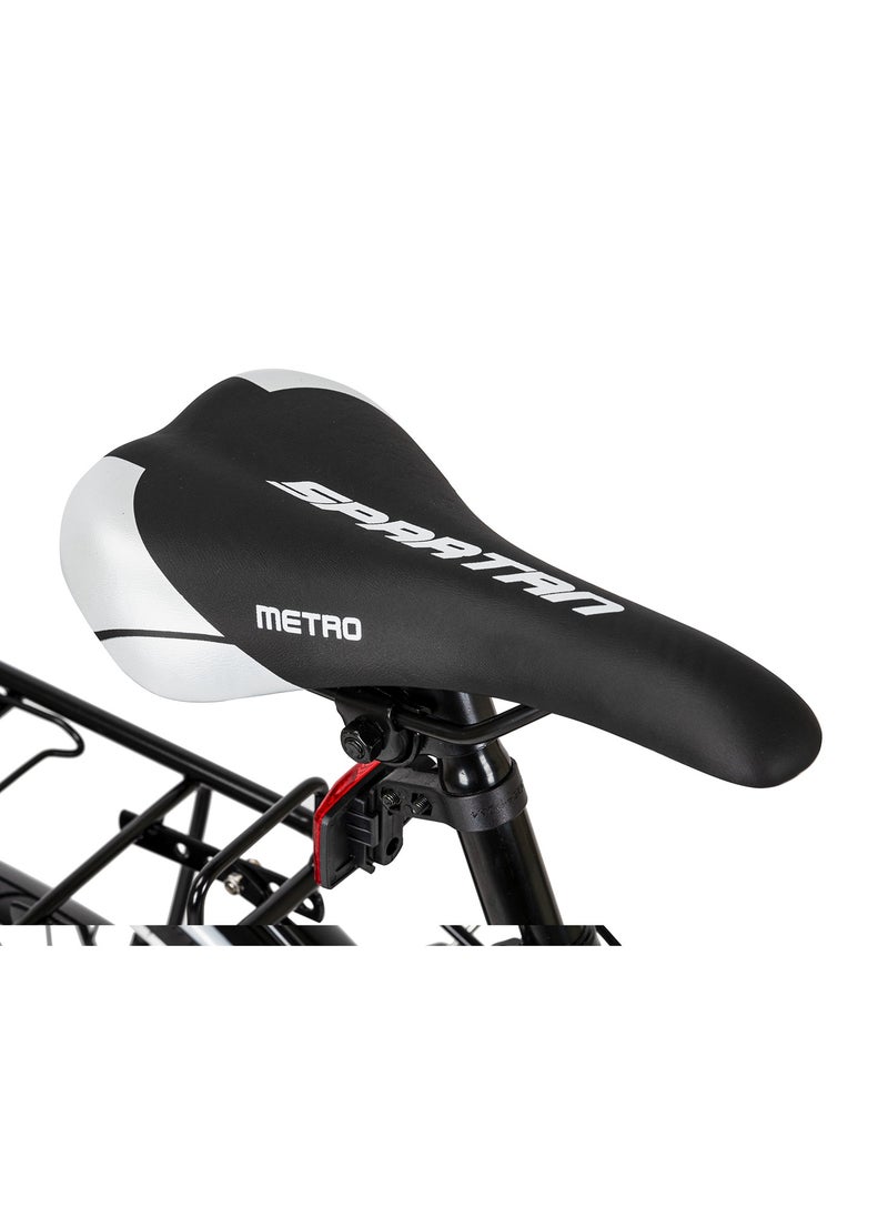 Spartan Spartan 24" Metro Bicycle Commuter - Black Grey  - Image 3