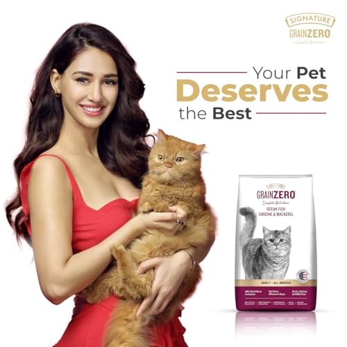 Grain Zero Adult Dry Cat Food 1.2kg | Ocean Fish, Sardine & Mackerel | 48% Fresh Fish Inclusion | Grain-Free & Gluten-Free | Promotes Healthy Skin & Coat | Suitable for All Breeds - Image 3