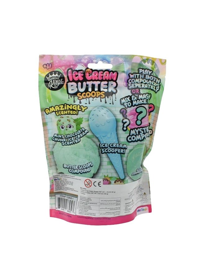 WeCool Compound Kings Fluffy Ice Cream Butter Scoops Slime - Image 2