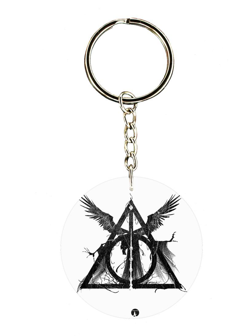 RKN Harry Potter Double Side Printed Keychain
