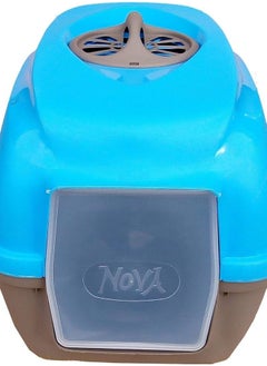 Generic Nova  Cat Enclosed Litter Box 56x40x39 Cm-blue  - Image 2