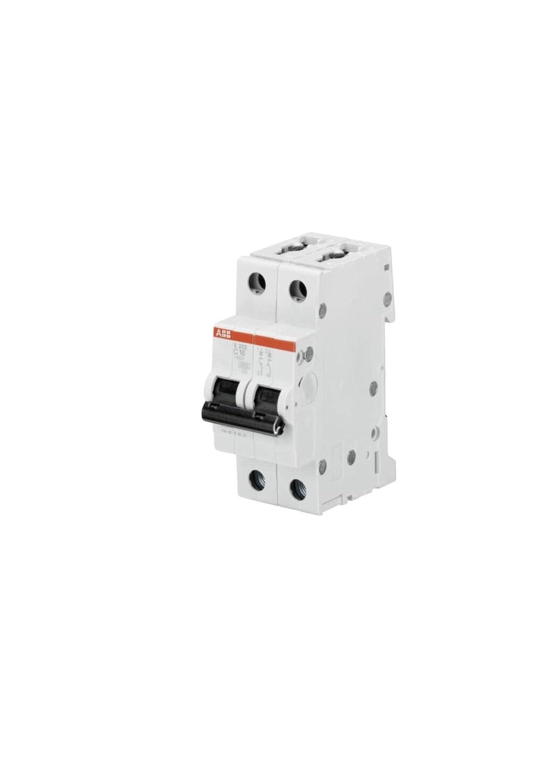ABB - Abb S202-C16 Dp Mcb 6Ka C16 - Image 1