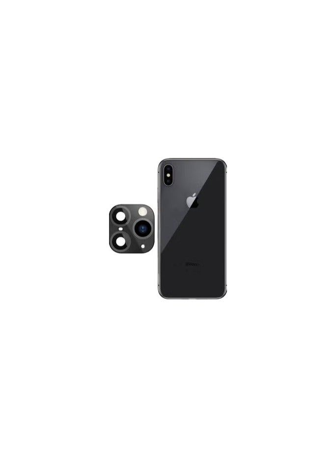 CATANES iPhone X/XS Duplicate Camera Lens to iPhone 11 Pro/11 Pro Max Black - Image 2