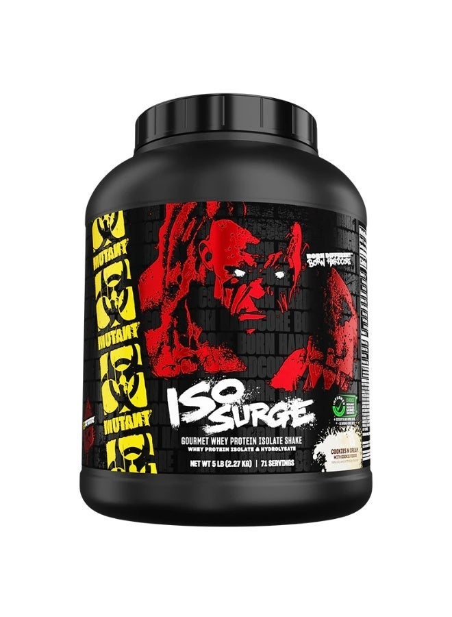 Mutant Hardcore Isolate Cookies & Cream 5 lbs - Image 2