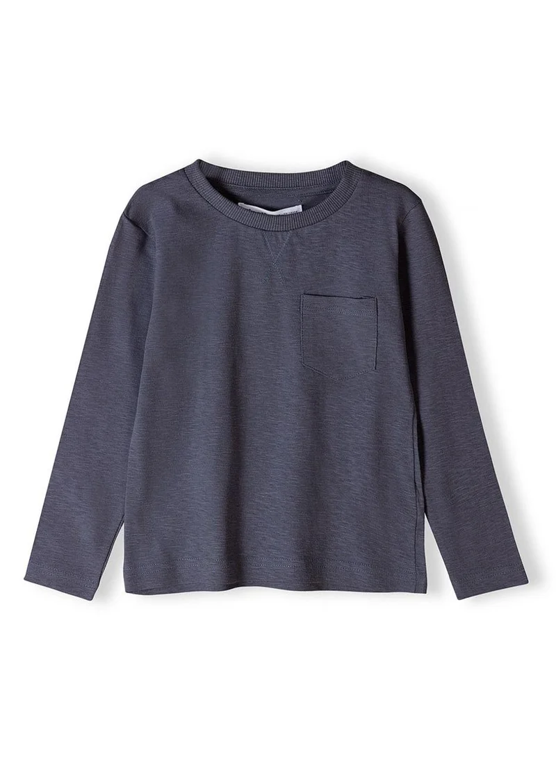 مينوتي Teen Boys  Slub Long Sleeve Tee