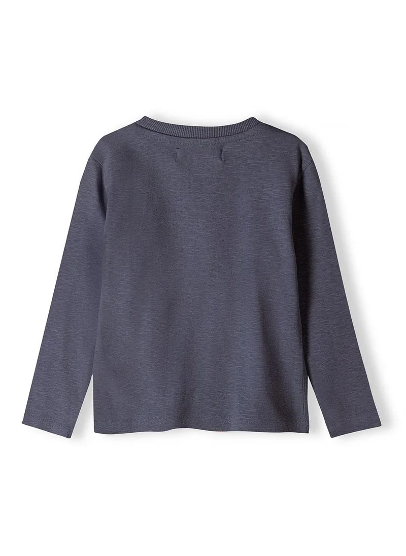 مينوتي Teen Boys  Slub Long Sleeve Tee