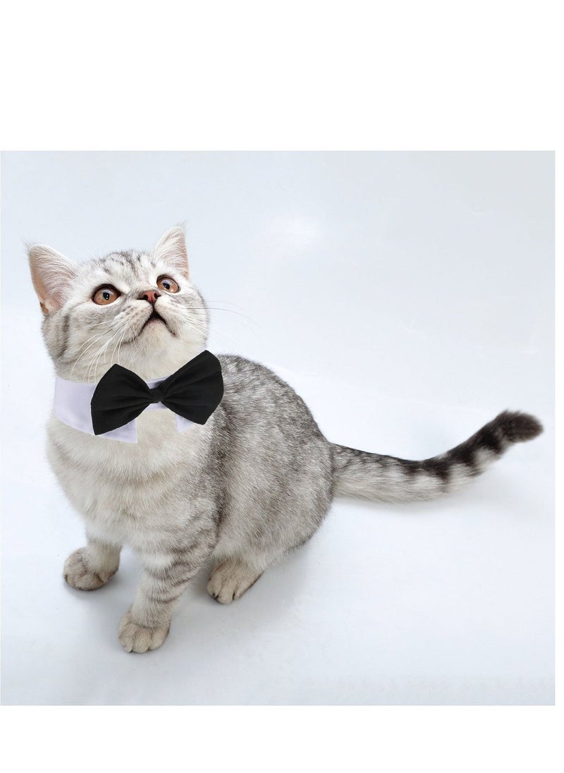 Loquat 3 Pieces Adjustable Pets Dog Cat Bow Tie Pet Costume Necktie Collar for Small Dogs Puppy Grooming Accessories - Image 3
