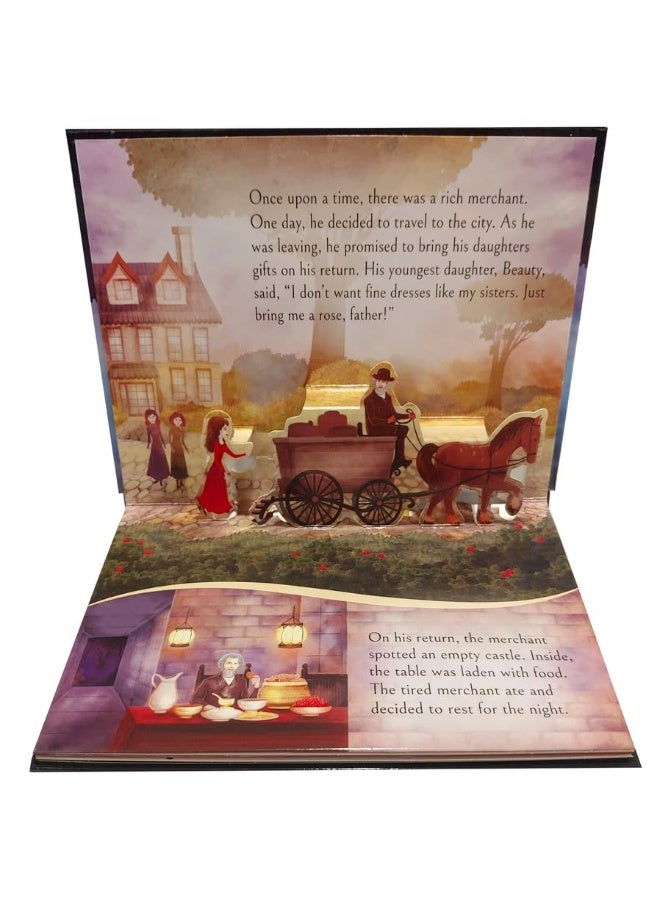 My First Pop-Up Fairy Tales - Beauty And The Beast : Pop up Books for children - Image 5