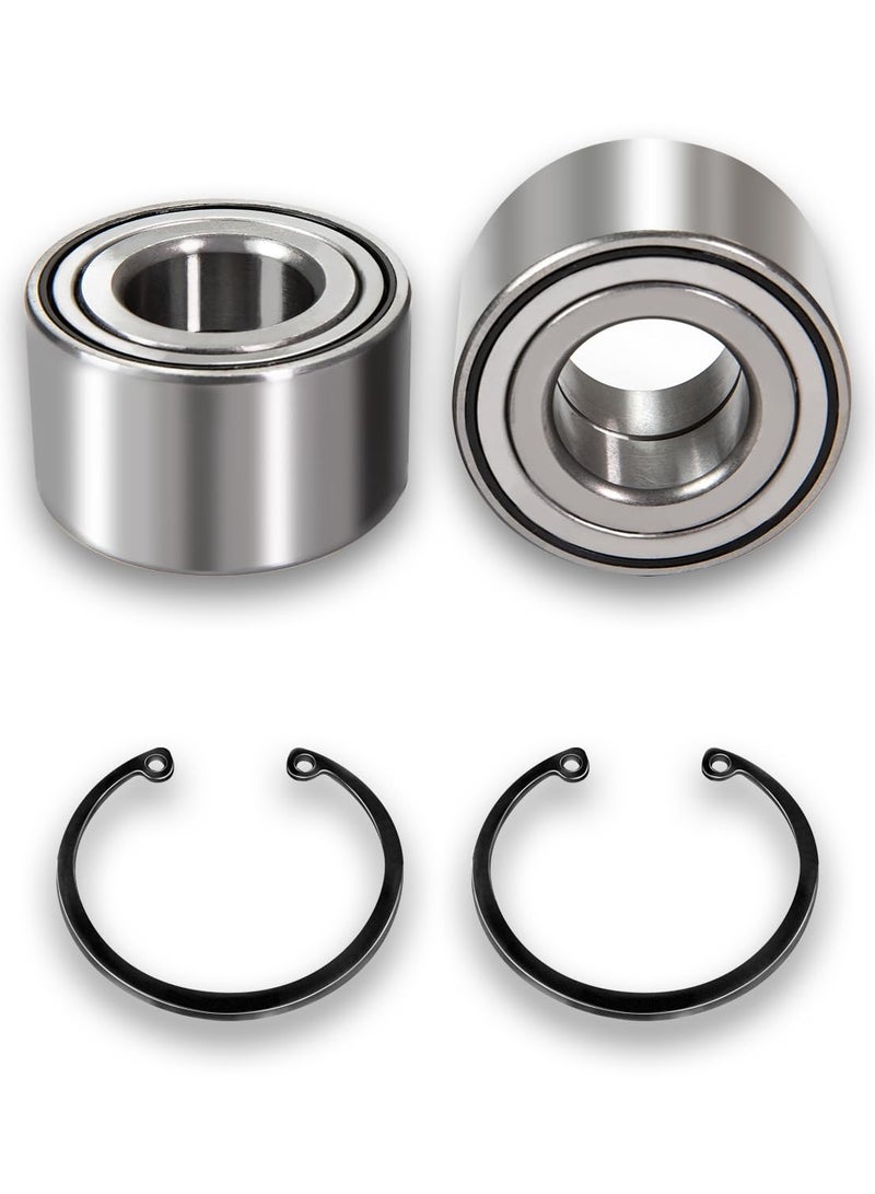 Zikra Front Heavy Duty Wheel Bearing Kit for Honda Rancher 420 Rubicon 500 520 2014-2024 Foreman 500 520 2014-2024 Replace 91051-HR3-A21 90651-HR3-A20 - Image 1