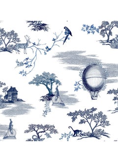 Whimsy Navy Fairytale Toille Novelty Peel & Stick Wallpaper - pzsku/Z61D6F34C65D6F8483E94Z/45/_/1720090742/4a850a53-b158-48c9-8e34-fe1db4c52afa