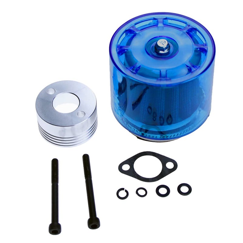 FLMLF RC Car Upgrade Accessories Air filter Set With Blue cover For 15 RC Hpi Baja Rovan King Motor 5B 5T 5SC TOP SPEED RC WORLD