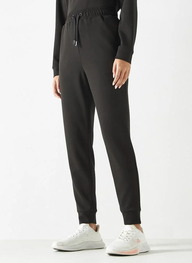 ADOT by Splash Solid Joggers with Drawstring Closure and Pockets