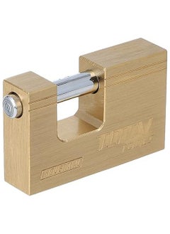 TOTAL Solid Brass Block Padlock With Keys 60 MM  - Image 2