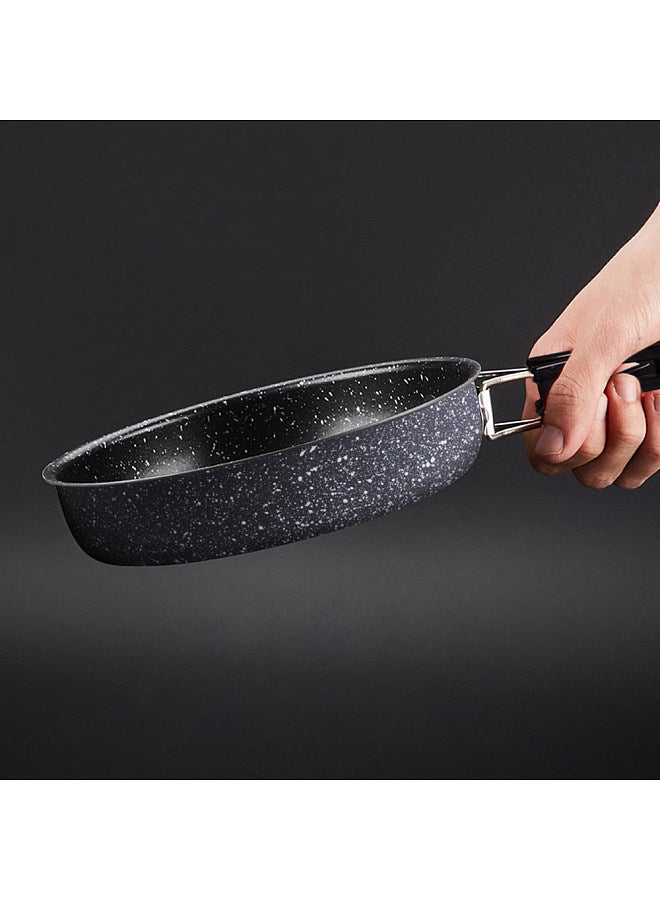 sundick Lightweight Collapsible Nonstick Omelet Pan Outdoor Folding Quick Heating Omelet Maker Fry Pan for Camping Hiking Excursion  - Image 3